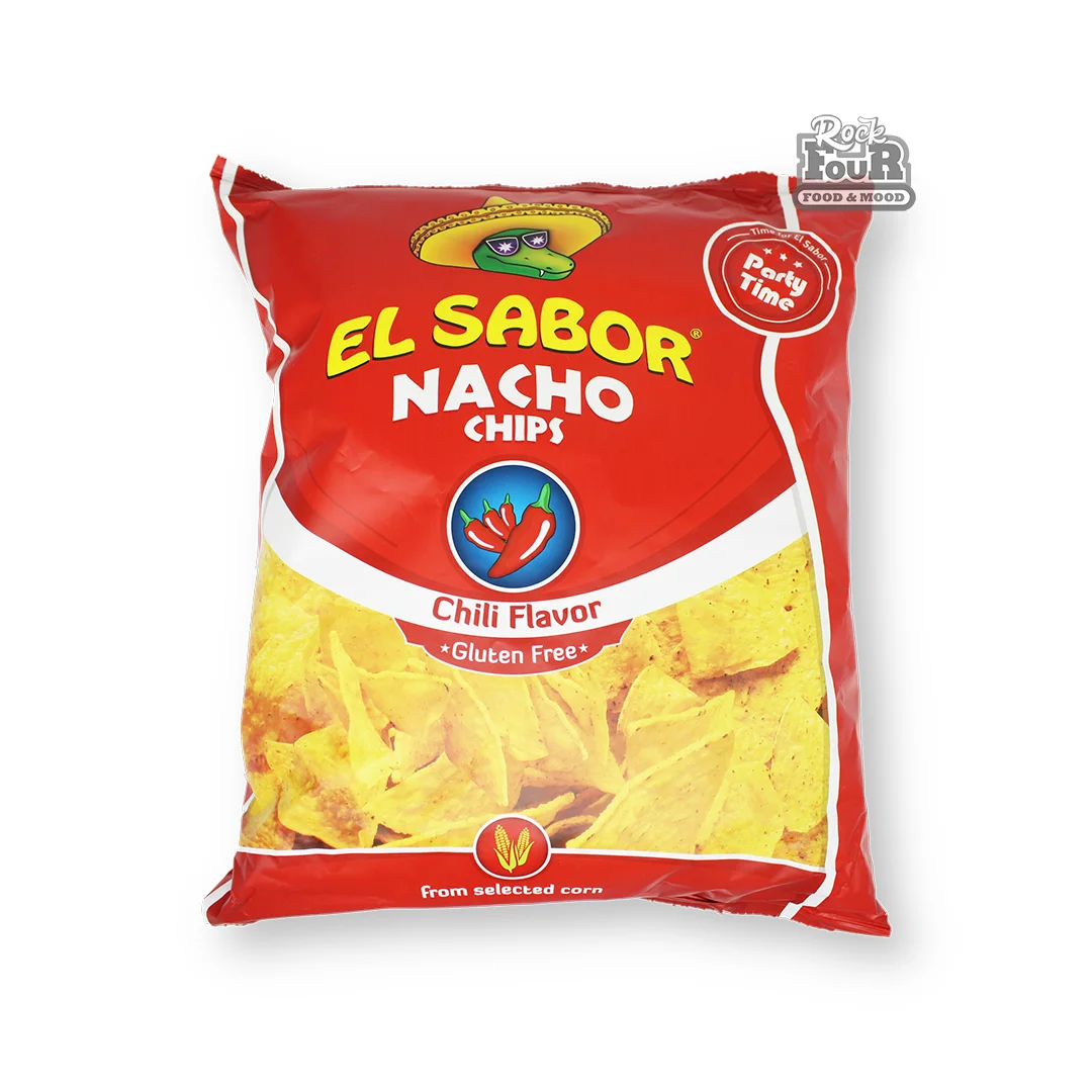Chips "El Sabor Nacho" with chili flavor 225g